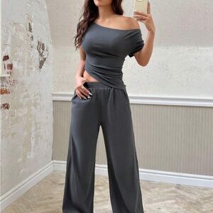 Grey loungewear set